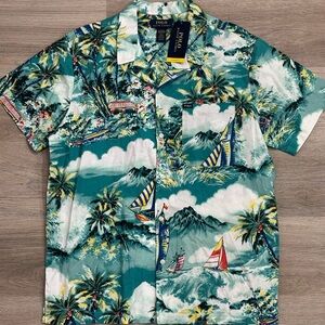 Polo by Ralph Lauren Men's Tropical Green Shirt